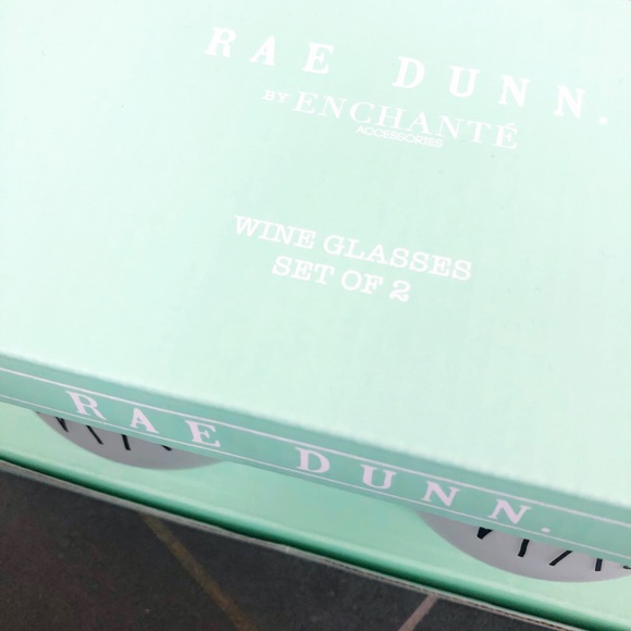 RAE DUNN Stemless Wine Glass Mr & Mrs Wedding Mug - Picture 3 of 3